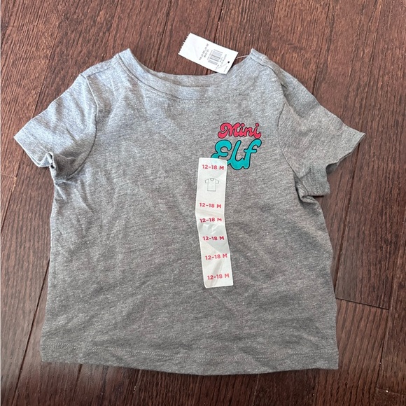 Old Navy Other - Old Navy Gray Kids Mini Elf Baby Tee